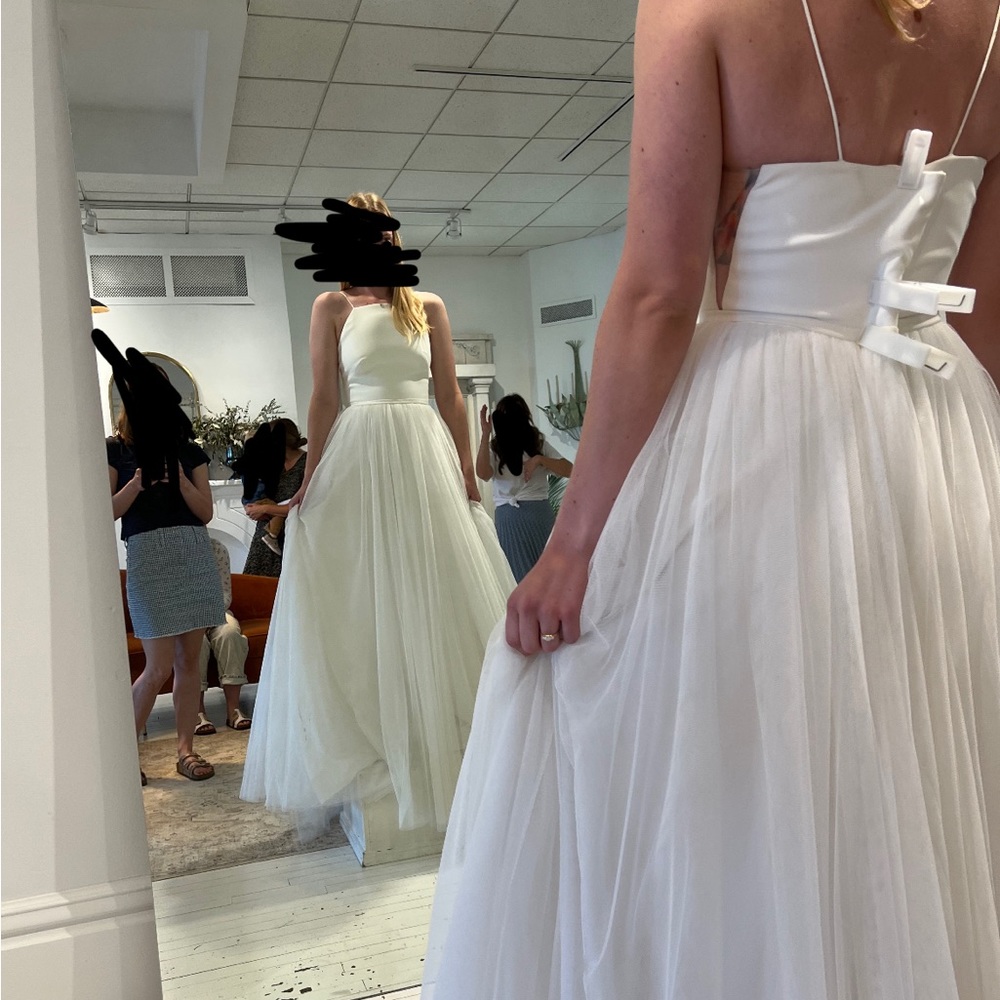 Gorgeous wedding dress from a boutique in Holland, MI.
